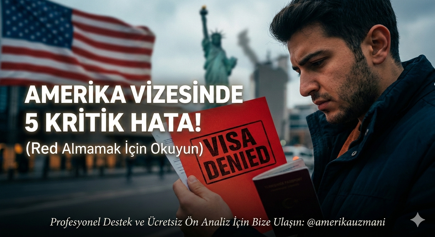 Amerika Vize Reddi Alma Sebepleri